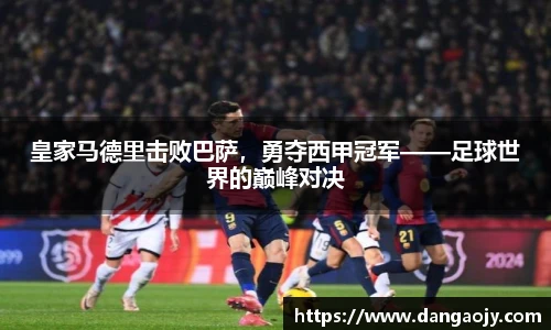 皇家马德里击败巴萨，勇夺西甲冠军——足球世界的巅峰对决